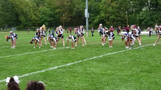 Roxbury @ Newton.  Half time cheer 9-14-19
