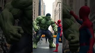 HULK vs SPIDER-MAN 😱 | Dark Evil Hulk AI Epic Fight #DreamScreenAI