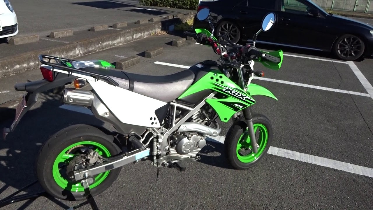 Dトラッカー125 KLX125 12インチ化 - YouTube