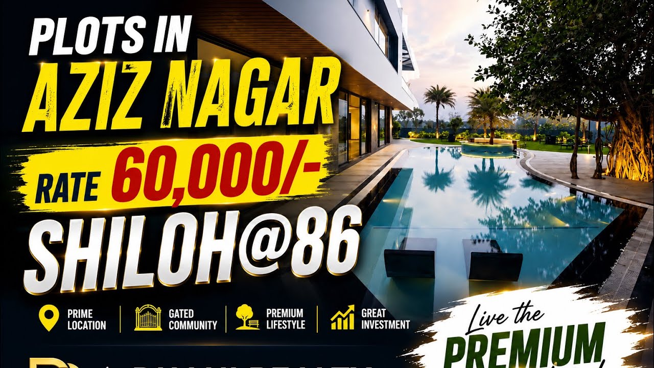 Aziz Nagar Plots @ ₹27,000/- | Shiloh@86 | Best Investment in Hyderabad ...