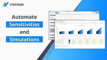 Automate Sensitivities and Monte Carlo Simulations | Visyond