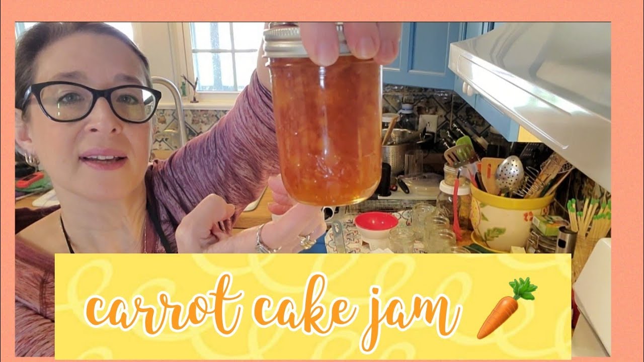 Perfect for Easter How to Make Homemade Carrot Cake Jam 🥕🍰 YouTube