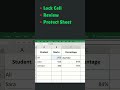 Protect Excel Formulas from Accidental Changes #exceltips #exceltricks #microsoftexcel