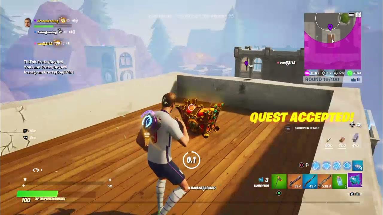 Fortnite 188 Railgun DAMAGE - YouTube