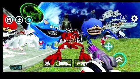 Sandbox in Space 3.1.27:Zoonomaly,Sonic Monster,Astro Scientist,Sonic El Gran Maja,Zoochosis