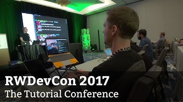 Speakers @ RWDevCon - the Tutorial Conference