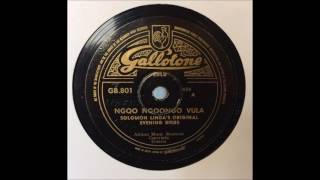 Gallotone Gb.801 Solomon Lindas Original Evening Birds - Ngqo Ngqongo Vula