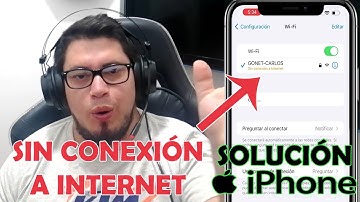 El iPhone se Conecta al Wifi pero Aparece Sin conexión a internet | Configurar IP y Dns
