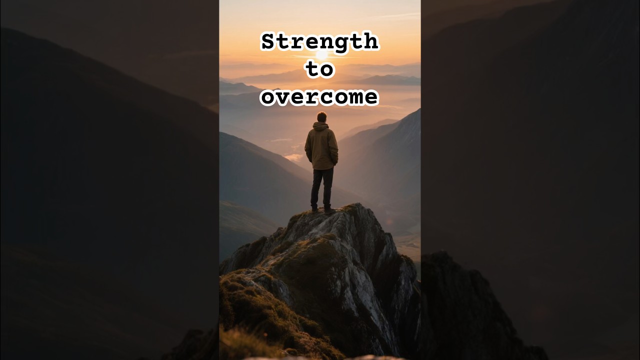 СИЛА ДЛЯ ПРЕОДОЛЕНИЯ | Христианское вдохновение