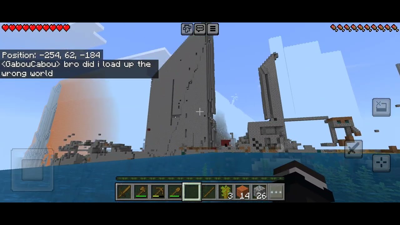 weird world glitch in minecraft bedrock 