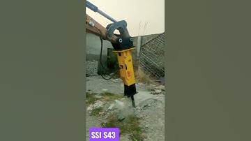 SSI S43 BREAKER INSTALL CASE 770 MACHINE #jcb #case #shorts #youtube #excavator #ssi