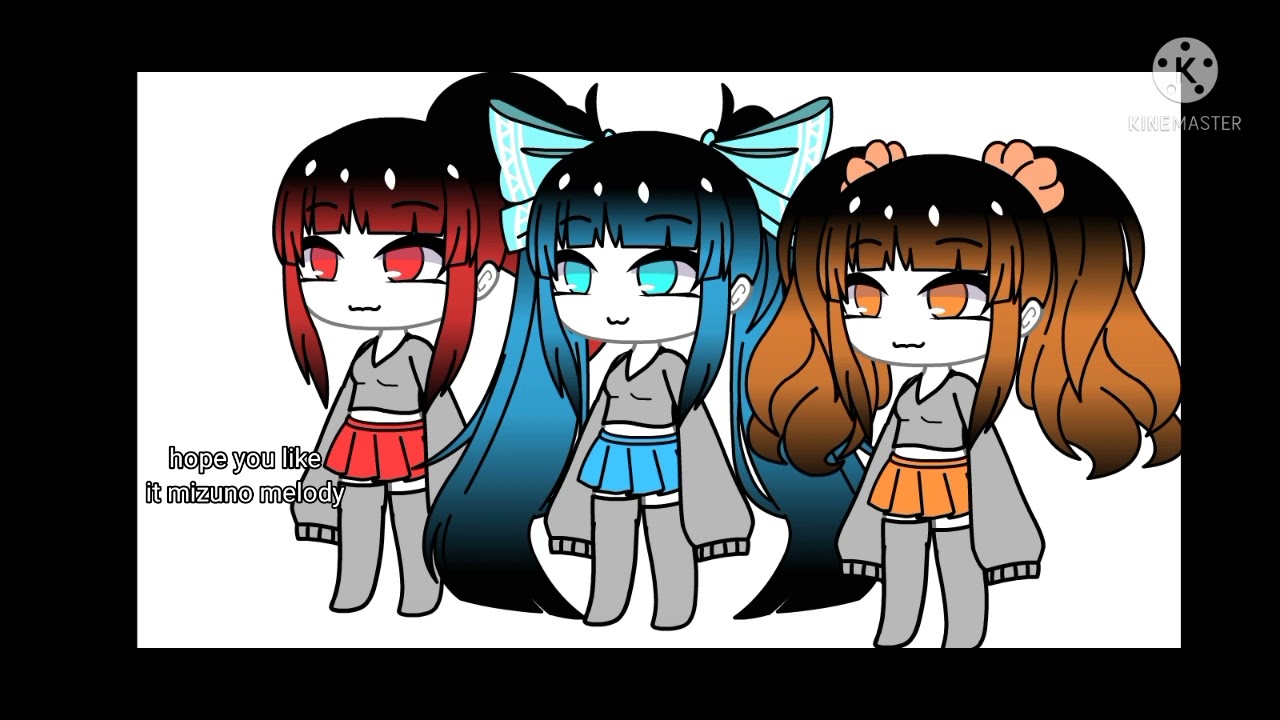 my oc in gacha club and @Mizuno melody,@raisanmex and @Mariah arts💜 -  YouTube