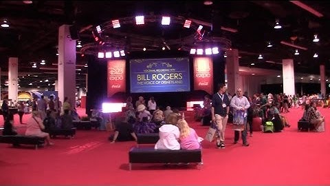 2013 D23 Expo show floor tour - Imagineering, Animation, Interactive, Consumer Products, and more