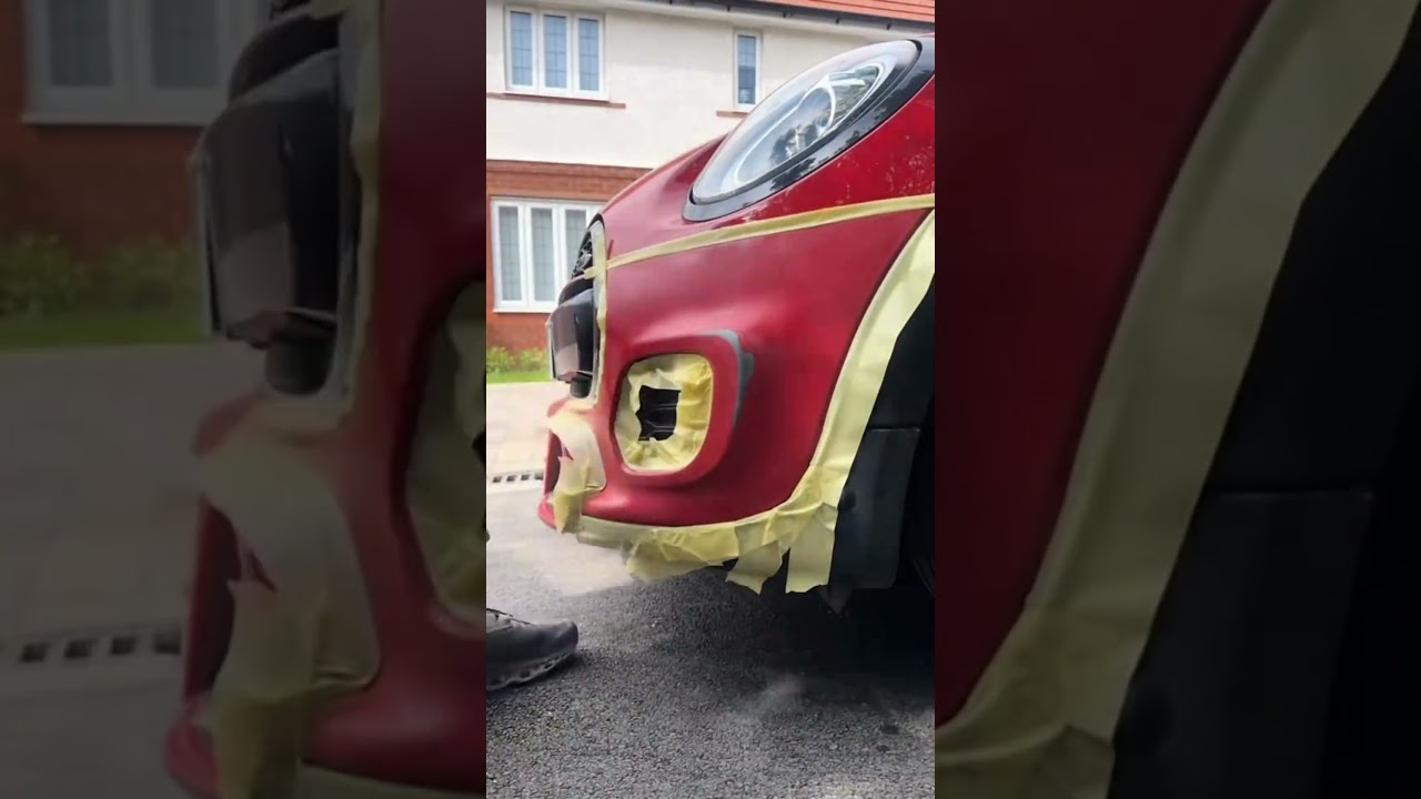 How to do car paint repair properly (not fast)