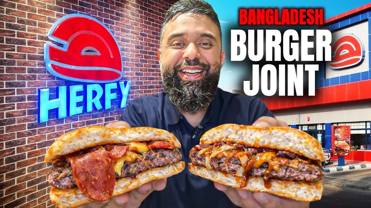 Forced to Eat Bangladesh’s Favorite Burger… I’m Glad I Said Yes 🍔🇧🇩