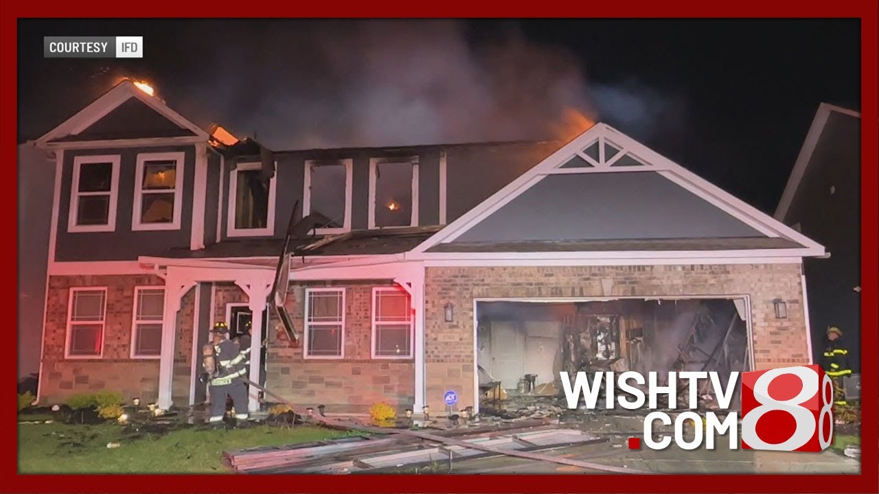 Man arrested for setting home on fire for insurance money - YouTube