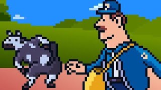 mmmm pixel cow