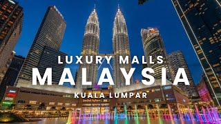 Kuala Lumpar LUXURY Malls! #kualalumpur #thingstodo #malaysia #pavilion #trx #klcc