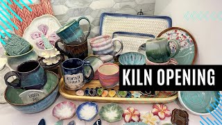 Kiln opening… Fun new glaze combos!