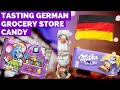 Trying German candy from the grocery store