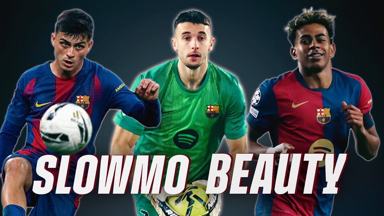 🍿 SKILLS, GOALS & SAVES IN SLOW MOTION | FC Barcelona 2025 🔵🔴