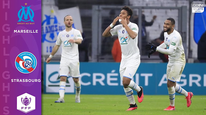 Marseille 3 - 1 Strasbourg - HIGHLIGHTS & GOALS - 1/29/2020