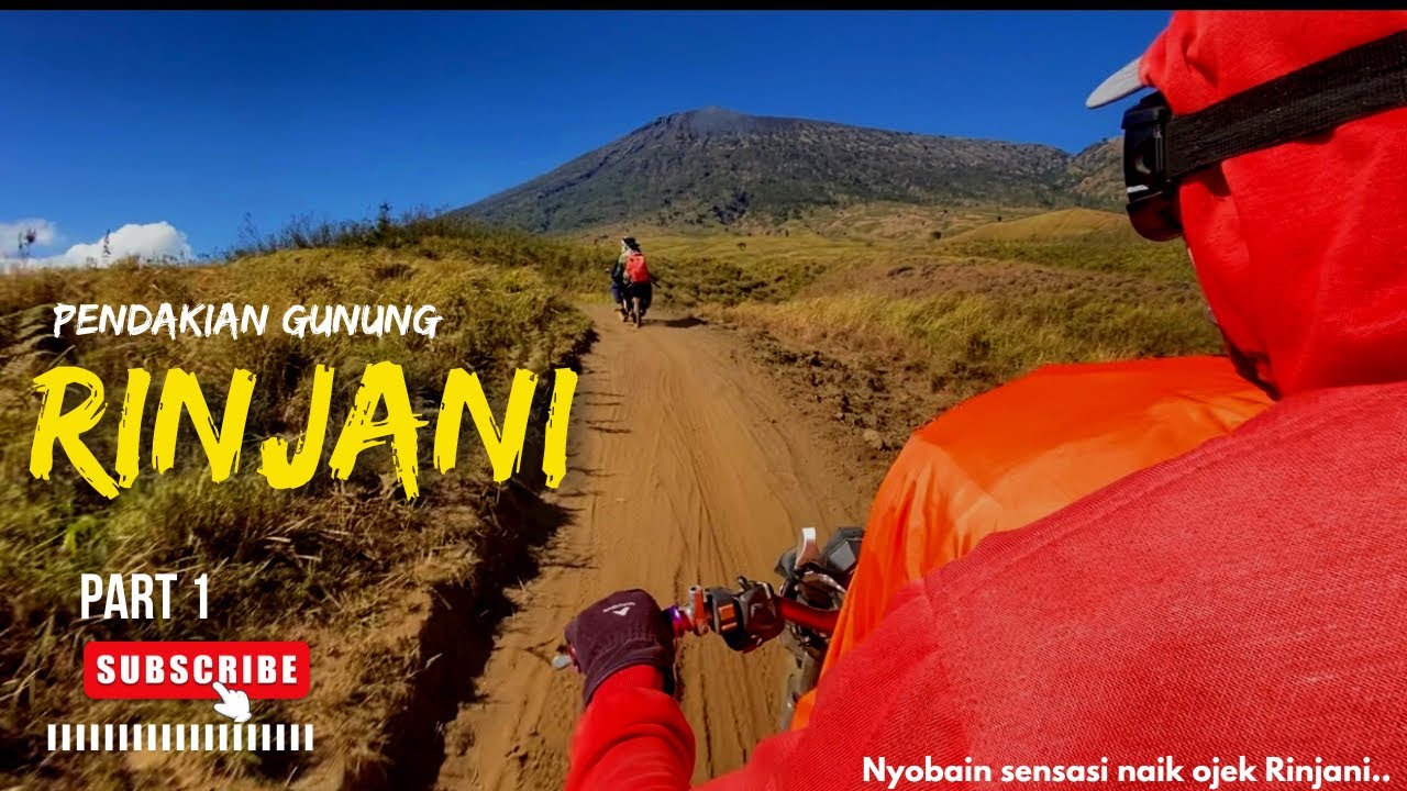 RINJANI AKU DATANG | TERNYATA NAIK OJEK SESERU ITU WOY ..‼️
