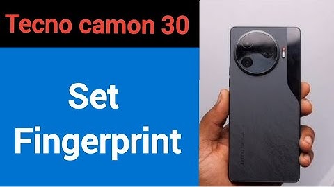 Tecno Camon 30 5G me fingerprint Kaise lagaen, how to set fingerprint
