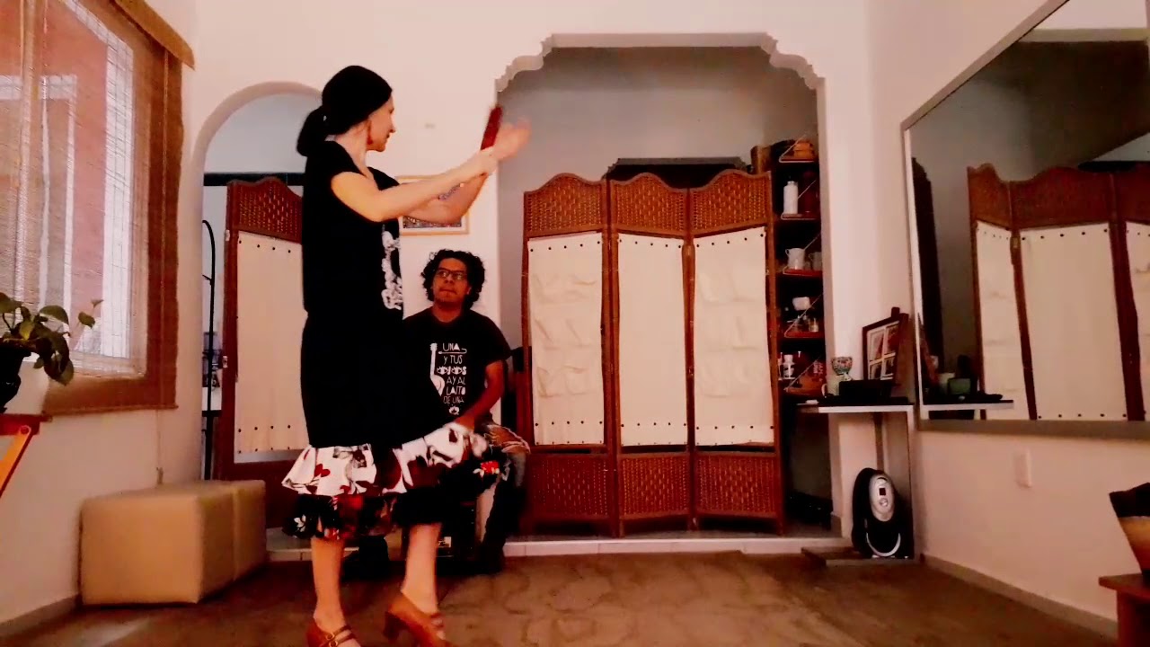 Fandangos con abanico