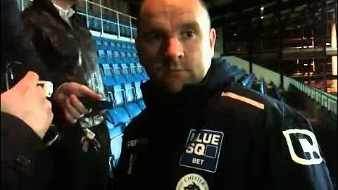 Neil Young post match Halifax
