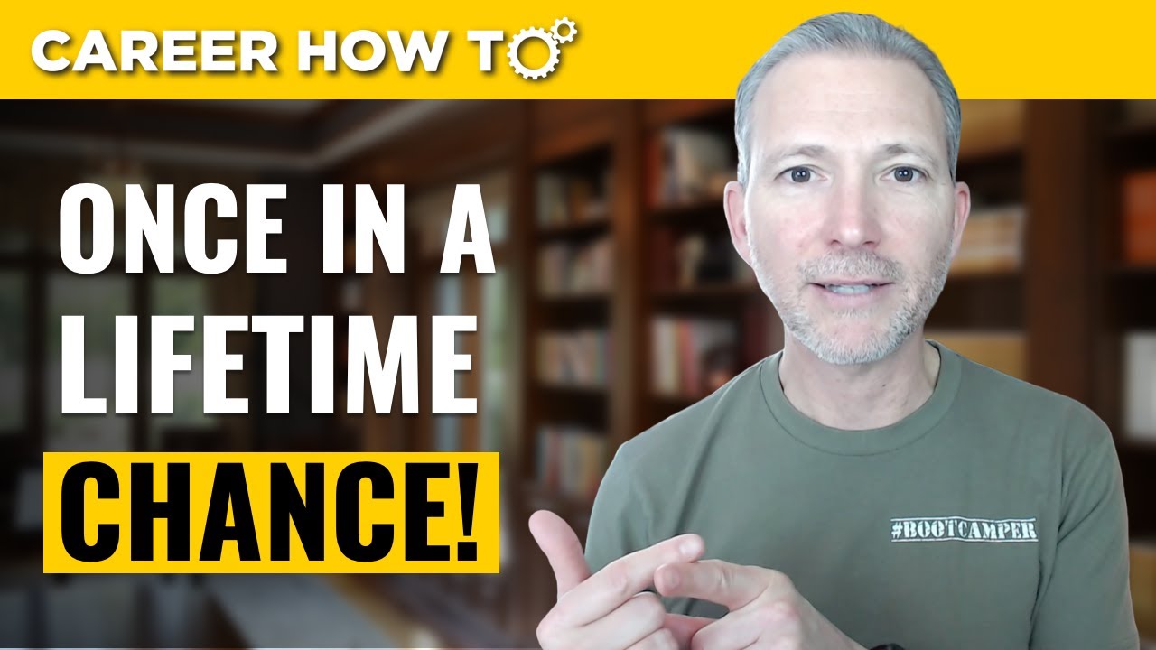 Are You Taking Advantage of This Once in a Lifetime Opportunity?