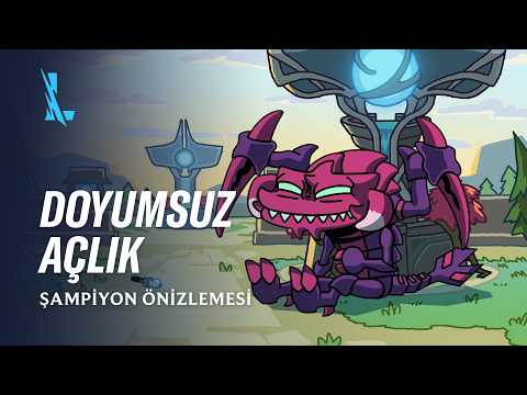 Doyumsuz Açlık| Cho'Gath Şampiyon Önizlemesi - League of Legends: Wild Rift