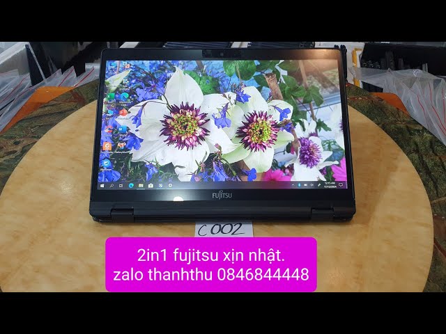 Done. Fujitsu 2-in-1 touchscreen 360-degree laptop, i5 8th Gen