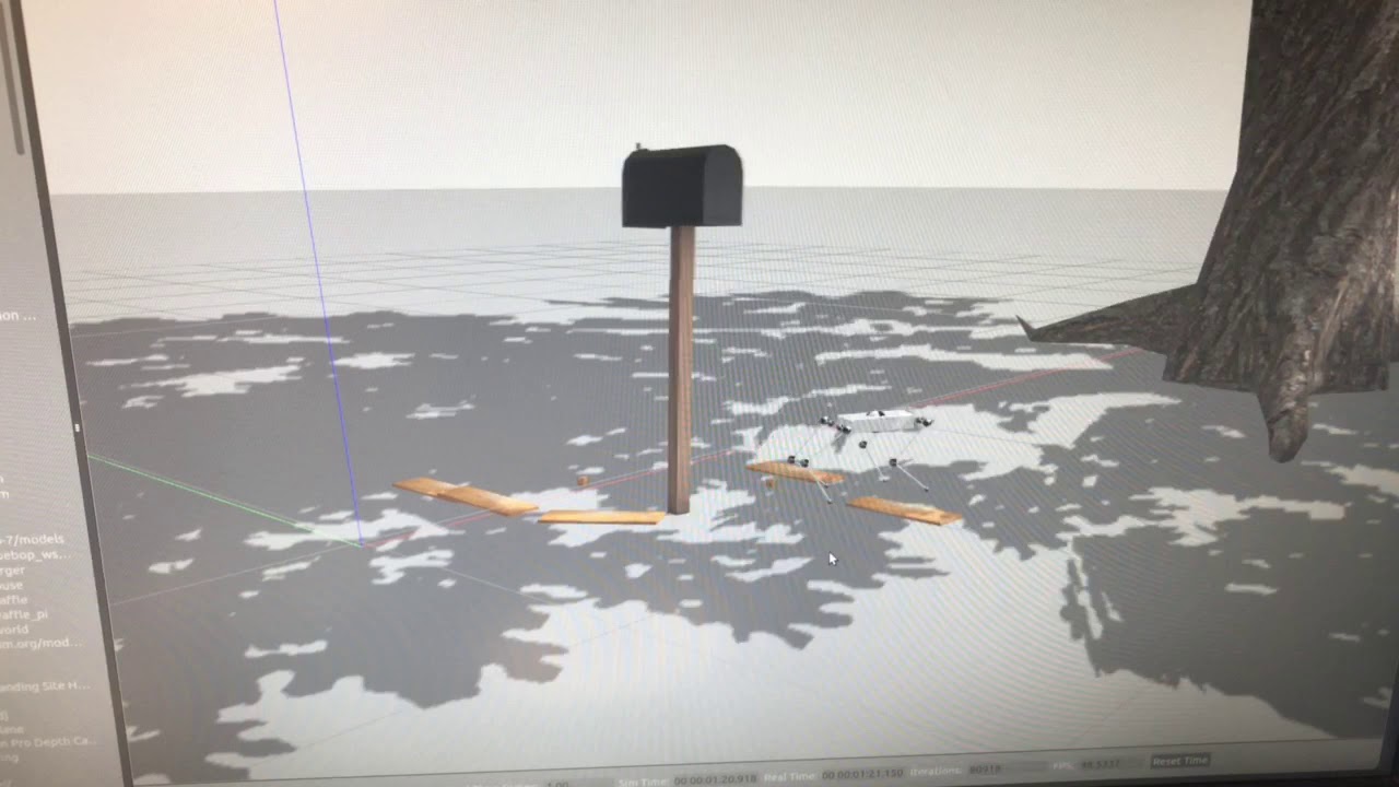 Quadruped Robot ROS Gazebo Simulation - YouTube
