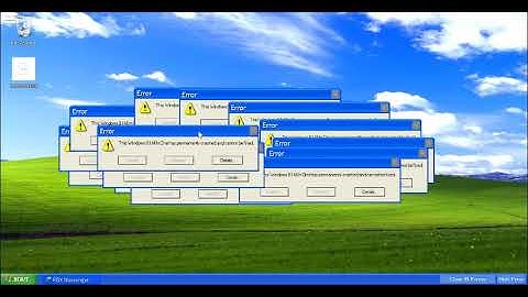 Windows.exe has stopped working