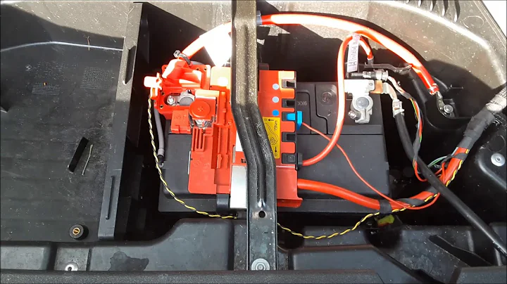 BMW X1 Battery  location and How to Jump Start