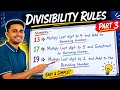 Divisibility rule part 3 by Yashmaths academy #divisibilty of 13,17,19#funtricks#learning#mathstrick