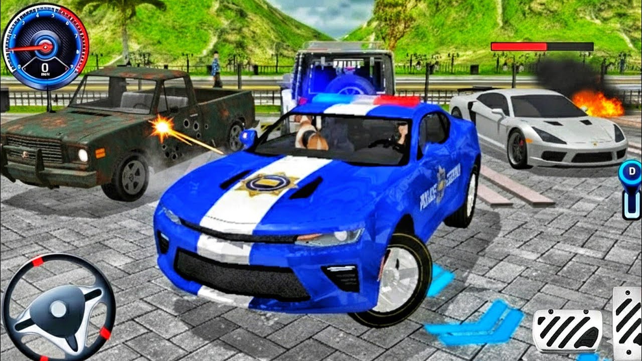 Police Car Chase Simulator Game - Real Cop Cars Driving 2026 - Android GamePlay