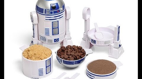 ThinkGeek Exclusive Star Wars R2-D2 Measuring Cup Set Review