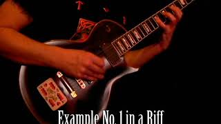 Making a Riff on a Pelog Scale