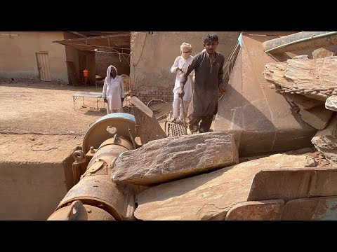 "Stone Crusher Machine: A Giant at Work"The Power of Stone: Machine Working in Action"#stonecrusher