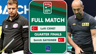 FULL MATCH: Lutfi CENET - Semih SAYGINER | PBA Tứ Kết | Hana Card Championship 2023