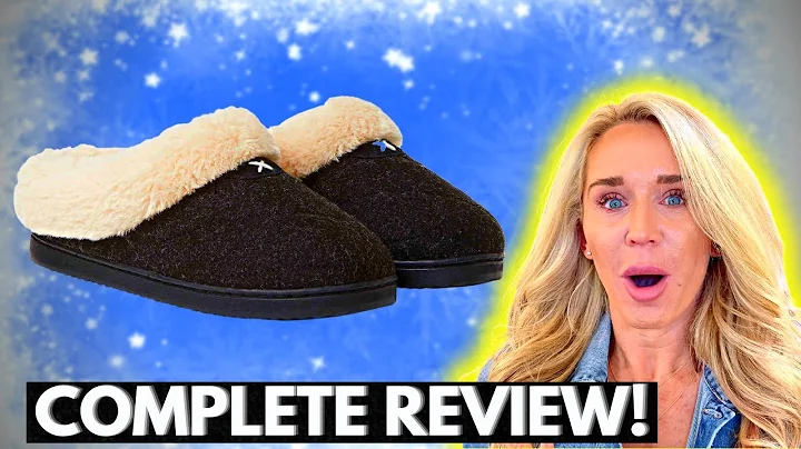 Are DEARFOAMS Women's Slippers Comfortable? Do They Shed? Watch Before You Buy!