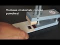 A robust but affordable manual die cutter