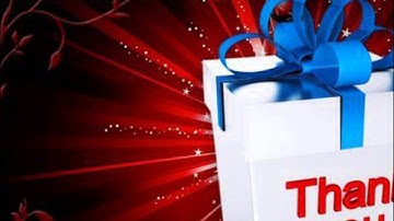 thank you gift box decorative event powerpoint templates ppt backgrounds for slides 1112 presentatio