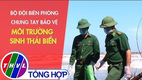 Bộ đội biên phòng chung tay bảo vệ môi trường sinh thái biển