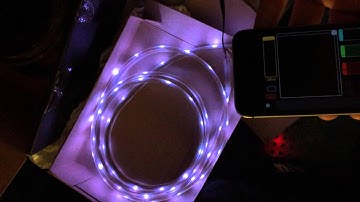 TouchOSC remote RasPi w/ Fadecandy LED Controller Addressable LED strips