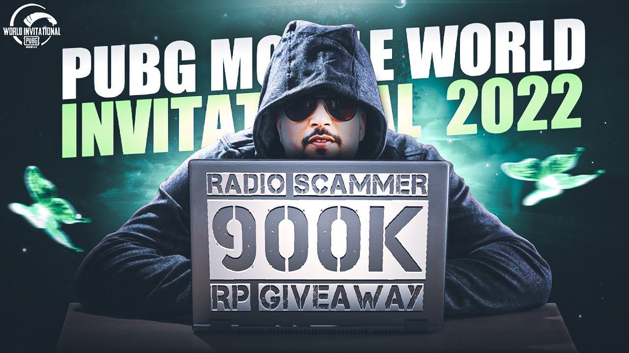 PUBG Mobile World Invitational  2022 Roylpass GIVEAWAY Radio Scammer Live Watch Party