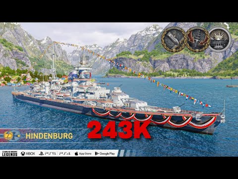 Hindenburg with Riegerwald is unstoppable #wowslegends - YouTube