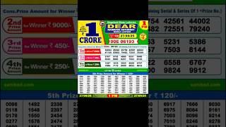 Dear Narmada Morning 1 PM Lottery ResultLive Lottery Sambad Live 27/09/2025Nagaland Lottery Live